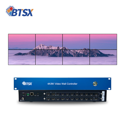 8X HDMI входный интерфейс видеостенный контроллер с 6 женским HDMI входом и 3,5 мм аудио разделенный HDMI входный подключение