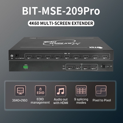 4K 2 в 9 из 1x9 2x4 3x3 Пиксельный многоэкранный просмотрщик для профессионального отображения