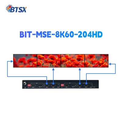Контроллер видеостены Максимальное входное разрешение 1×2 7680×2160P60 Блок питания 12В/2А, адаптер постоянного тока в комплекте Обработка в реальном времени