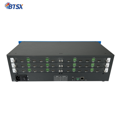 12 X HDMI 2.0 Входной интерфейс для видеостены в диспетчерской с энергопотреблением 72 Вт, 3 входные карты