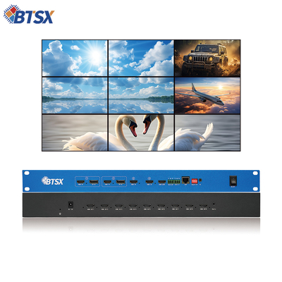 1X2 2X2 1X3 3X3 Hdmi 4K видеопроцессор Бесшовный коммутатор видеостенный контроллер