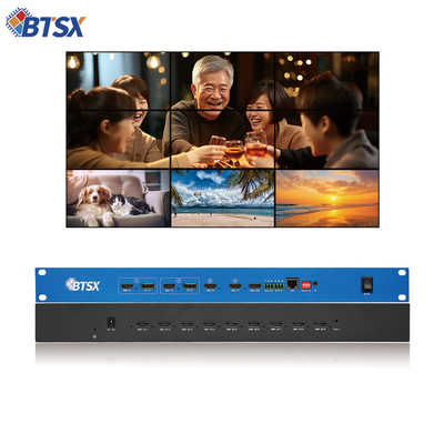1X2 2X2 1X3 3X3 Hdmi 4K видеопроцессор Бесшовный коммутатор видеостенный контроллер