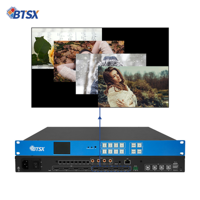 Бесшовный UHD-видео коммутатор 4k Hdmi Matrix 4x4 Видеостенный контроллер 3x1 2x1 2x2 Поддержка 4 разделов экрана
