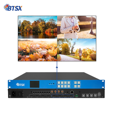 Поддержка UHD Splicing 4k60 4x4 HDMI Matrix Switch с бесшовной синей технологией Matrix 4x1 1x4 1x3 2x2