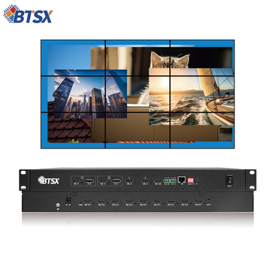 Bitvisus 4K видеопроцессор 3x3 3x4 3x5 3x6 видеостенный контроллер 9 HDMI1.3