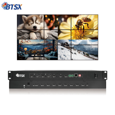 Bitvisus 4K видеопроцессор 3x3 3x4 3x5 3x6 видеостенный контроллер 9 HDMI1.3