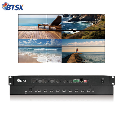 Bitvisus 4K видеопроцессор 3x3 3x4 3x5 3x6 видеостенный контроллер 9 HDMI1.3