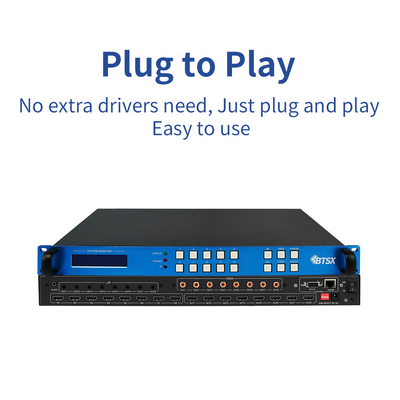 BIT-Ma-U1-MC0808 8x8 4K60 HDMI матричный коммутатор с аудиоэкстракцией IR управления