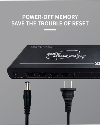Bitvisus 4K60 HDMI Multi Viewer Audio Video Screen Splitter с дистанционным управлением