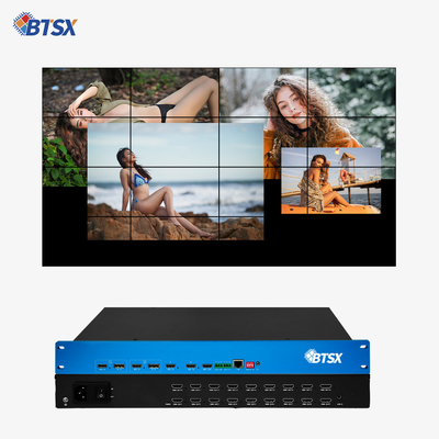 OEM / ODM 4K видеопроцессор HDMI Matrix Switcher Multiviewer с IR дистанционным управлением