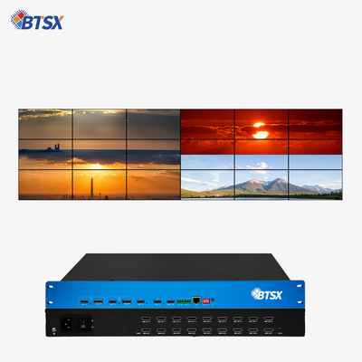 OEM / ODM 4K видеопроцессор HDMI Matrix Switcher Multiviewer с IR дистанционным управлением