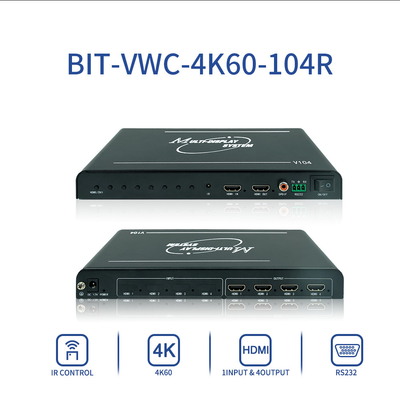 BIT-VWC-104R Многодисплейный контроллер HDMI 2.0 Вход 1920x1080 60Hz Выходная энергия