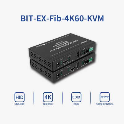 10Пропускная способность передачи.2G Bps HDMI Fiber Extender Поддержка OEM и HDMI Audio Out для превосходных звуковых характеристик