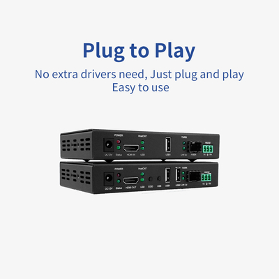 4K HDMI Fiber Extender с KVM и RS232

Профессиональный расширитель оптических волокон HDMI с нулевой задержкой

4K@30Hz HDMI через одномодный волоконный расширитель