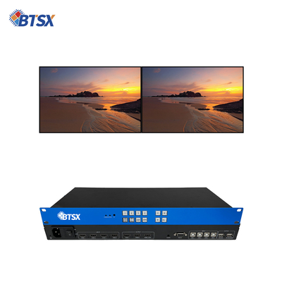 End KVM Solution BIT-MV-U1-MD403 Процессор с множественным просмотром разрешения 4K60 с 3x HDMI 2.0 выходными портами и 1 петлей