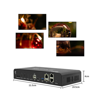 4K разрешение Аудиовизуальный процессор 2x2 Hdmi Видеостенный контроллер HDMI 2.0x1