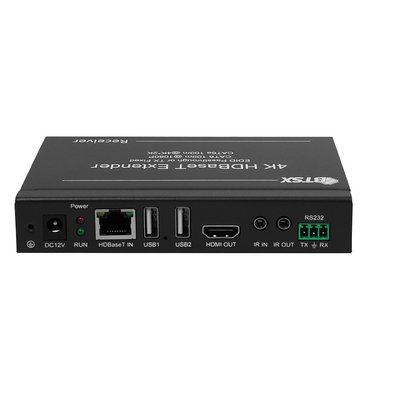 Сетевой порт HDMI Fiber Extender 40m - 120m 4K60 RJ45 Передатчик и приемник