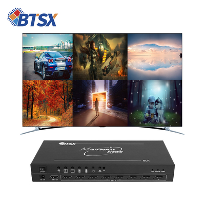 3x2 1x5 1x7 2x2 HDMI Multi Viewer Point To Point Plug And Play 4K TV Video Switcher (включается и воспроизводится)