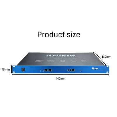 Bitvisus Creative Splicing 8K60 PIP Cropping Zoom Point to Point LCD LED Видеостенный процессор