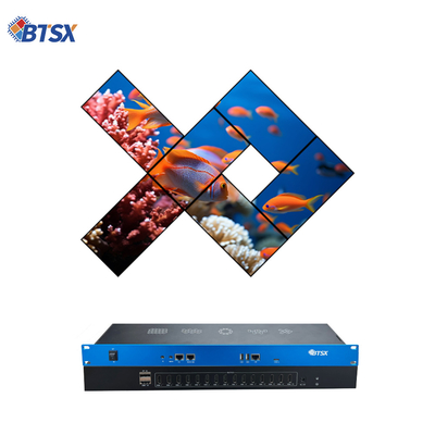 Bitvisus Creative Splicing 8K60 PIP Cropping Zoom Point to Point LCD LED Видеостенный процессор