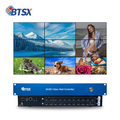 Размеры продукта 483mm×200mm×60mm Видеостень управления с разрешением 1080P60 IN5-8