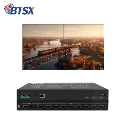 Контроллер видеостены Bitvisus - Поддерживает конфигурации 3x3, 2x4, 5*1, 7*1, Отсутствие задержек, Отсутствие растяжения BIT-VWC-109