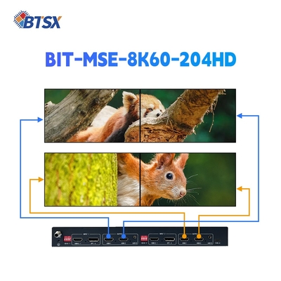 YUV422 Цветовой формат HDMI видеостенный контроллер 2×HDMI 2.1 Входные интерфейсы для индивидуальных решений отображения