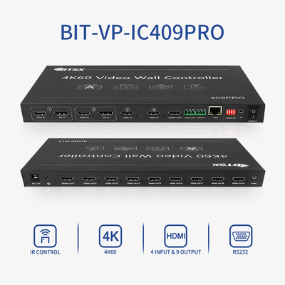 Процессор Bitvisus RACK PIP бесшовный коммутатор HDMI Switcher Matrix 3x3 3x4 3x5 3x6