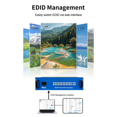 High Definition Control Room Video Wall with 600MHz Pixel Clock and 5.7 KG Packing Weight