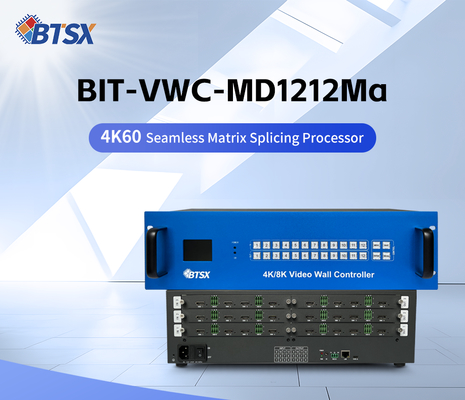 220В источник питания видеостоянка видеозащиты 12 X HDMI 2.0 выходной интерфейс для профессионального видеодисплея