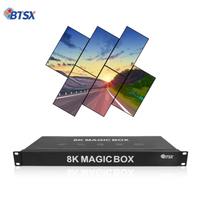 Профессиональное соединение HDMI 6xHDMI1.3 Выходный интерфейс DC 12V 2A Источник питания для бесшовного видеодисплея
