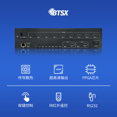 Профессиональный процессор Bitvisus Video Splicing - поддерживает 9-экранное сплайсинг BIT-VWC-209SW