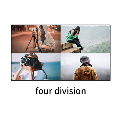 Bitvisus 4x1 HDMI Security Conference Monitoring Solution 4 в 1 Out 4K60 Multiple Views Multi-Viewer Screen Switch Adapter 4 в 1 4K60 Многоразовый экранный переключатель