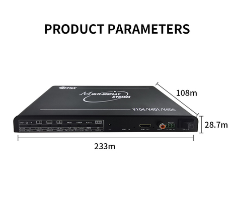 Bitvisus 4K60 HDMI Multi Viewer Audio Video Screen Splitter с дистанционным управлением
