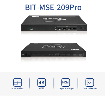 Bitvisus 4K60 PIP точка-точка HDMI многоэкранный процессор Видеостенный контроллер