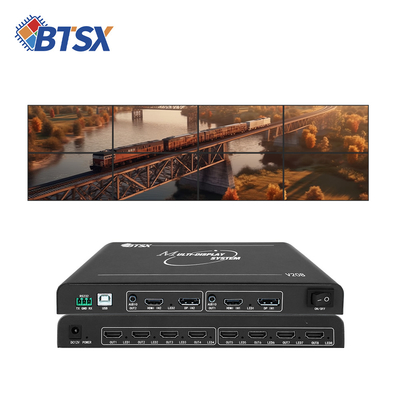 1X1 1X2 1X3 1X6 2X1 2X2 2X4 HDMI видео коммутатор 2 В 8 Внешний видеостенный контроллер