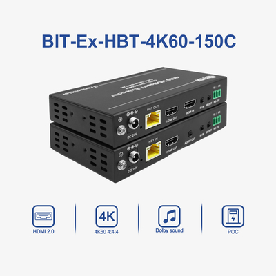 HDCP 2.2 / HDCP 1.4 HDMI Fiber Extender 150m Расширяйте аудио-видео сигналы