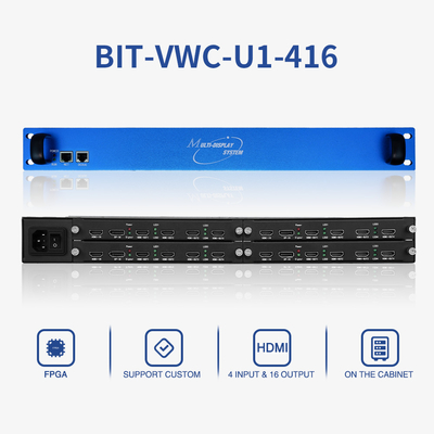 HD HDMI Multi Monitor Видеостенный контроллер 4x4 2x2 3x3 2x4 BIT-MSE-U1-416