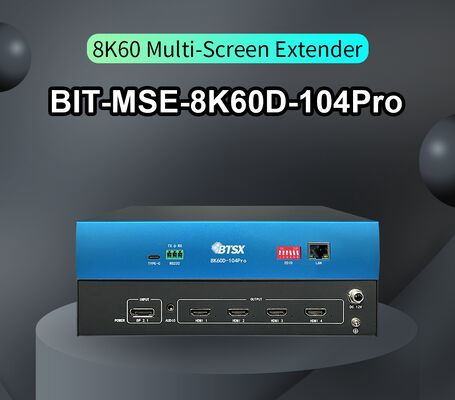 BIT-MSE-8K60D-104Pro 8K60 DP Вход 4K60 HDMI Выход Промышленный видеостенный контроллер Многоэкранный процессор