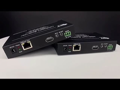 Фабричный выход 30M 70M 4K Poe Input Single Cat5 Video TV HDMI Port Мониторный экстендерный адаптер